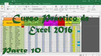Curso de Excel Básico - Intermedio - 2016 - Función SI