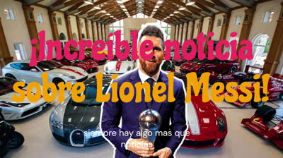 Su última  adquisición de Lionel Messi!