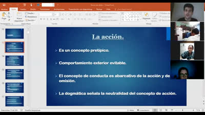 Teoría del delito (Acción). Jorge Vazquez