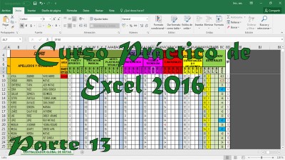 Curso de Excel Básico - Intermedio - 2016 - Función BuscarV - BuscarH