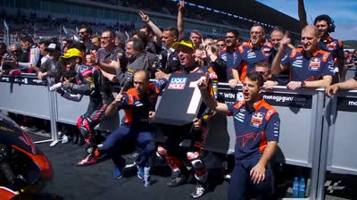 El español Pedro Acosta, Campeón del Mundo de Moto2 en 2023