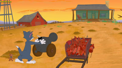 Tom and Jerry Cowboy
