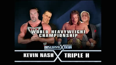 Kevin Nash vs Triple H - Insurrextion 2003 (Full Match)